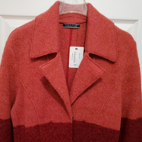 NWT Peruvian Connection Wool OOAK Sweater Coat - Picture 2 of 15